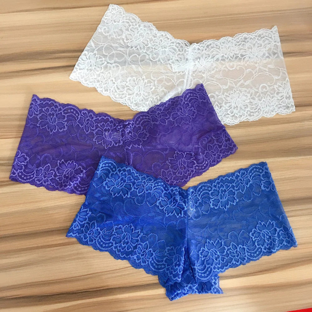 Sexy Vrouwen Kant Slipje (3st)