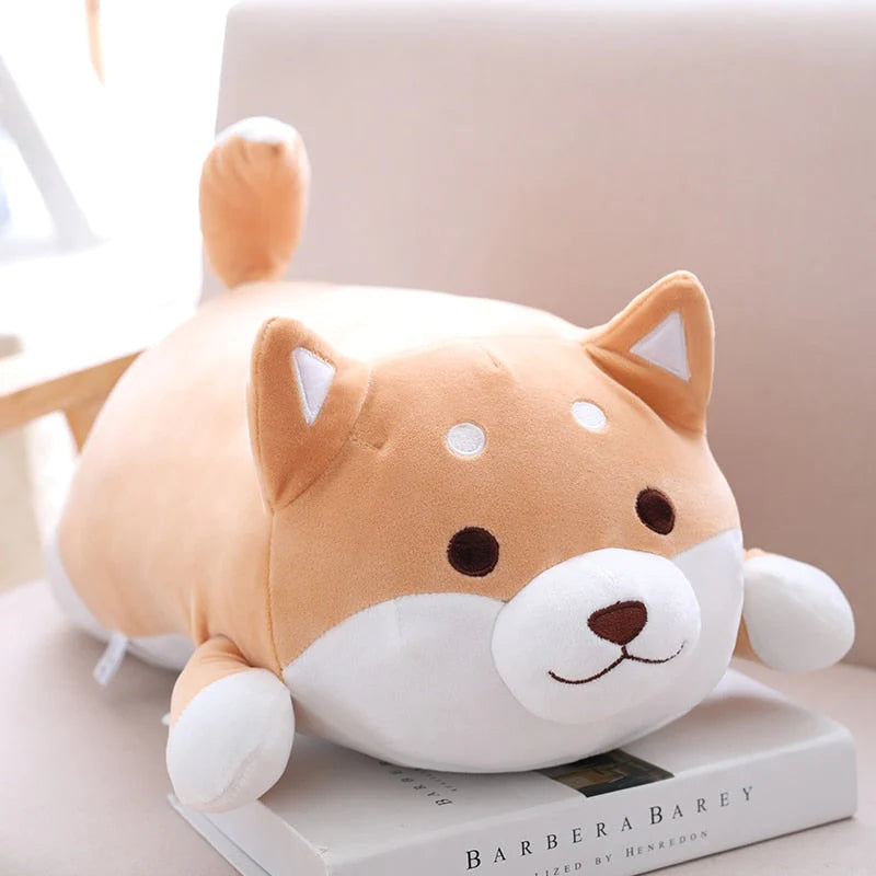 Shiba Inu Cartoon Pillow