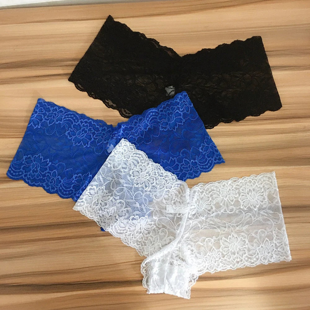 Sexy Vrouwen Kant Slipje (3st)