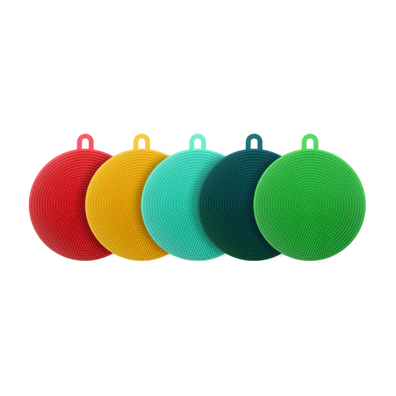 5 Stuks Siliconen Magische Sponsjes, Schimmelvrij