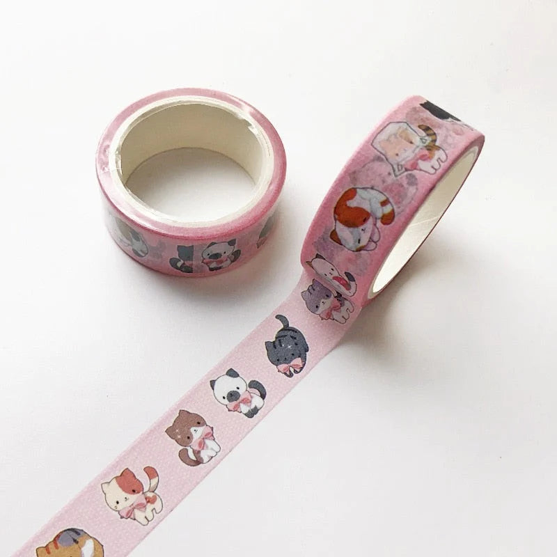 Kawaii Decoratieve Washi Tape (set van 5)