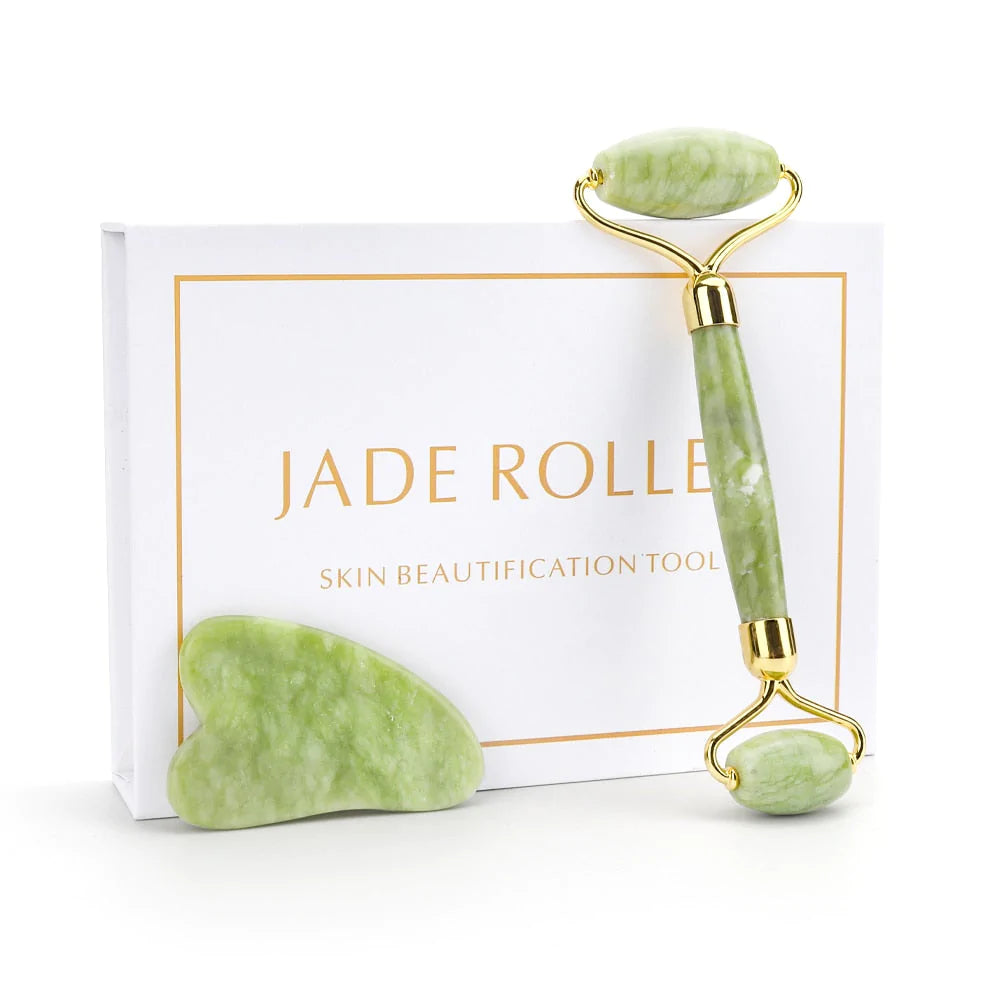 Jade Roller & Gua Sha Set