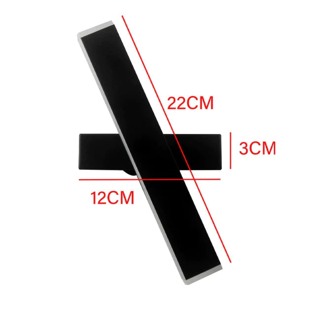 360° Roterende LED Muurlamp