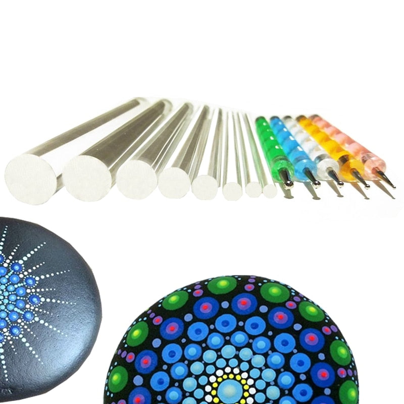 Mandala Schilderen Met Stippen