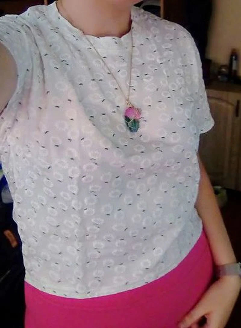 Regenboog Kwarts Collier