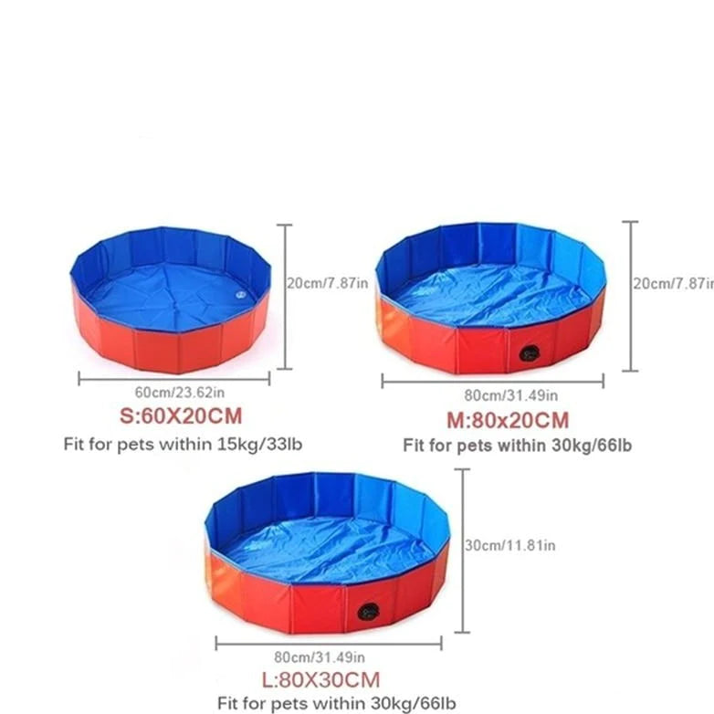 Draagbaar Hondenzwembad