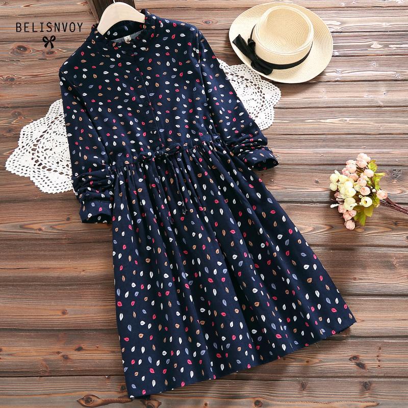 Mori Girl Vintage Jurk