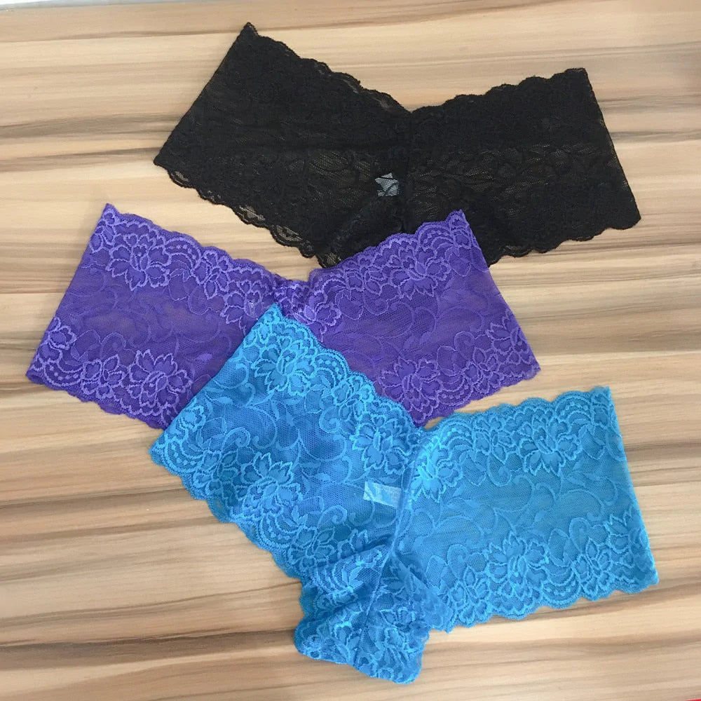 Sexy Vrouwen Kant Slipje (3st)