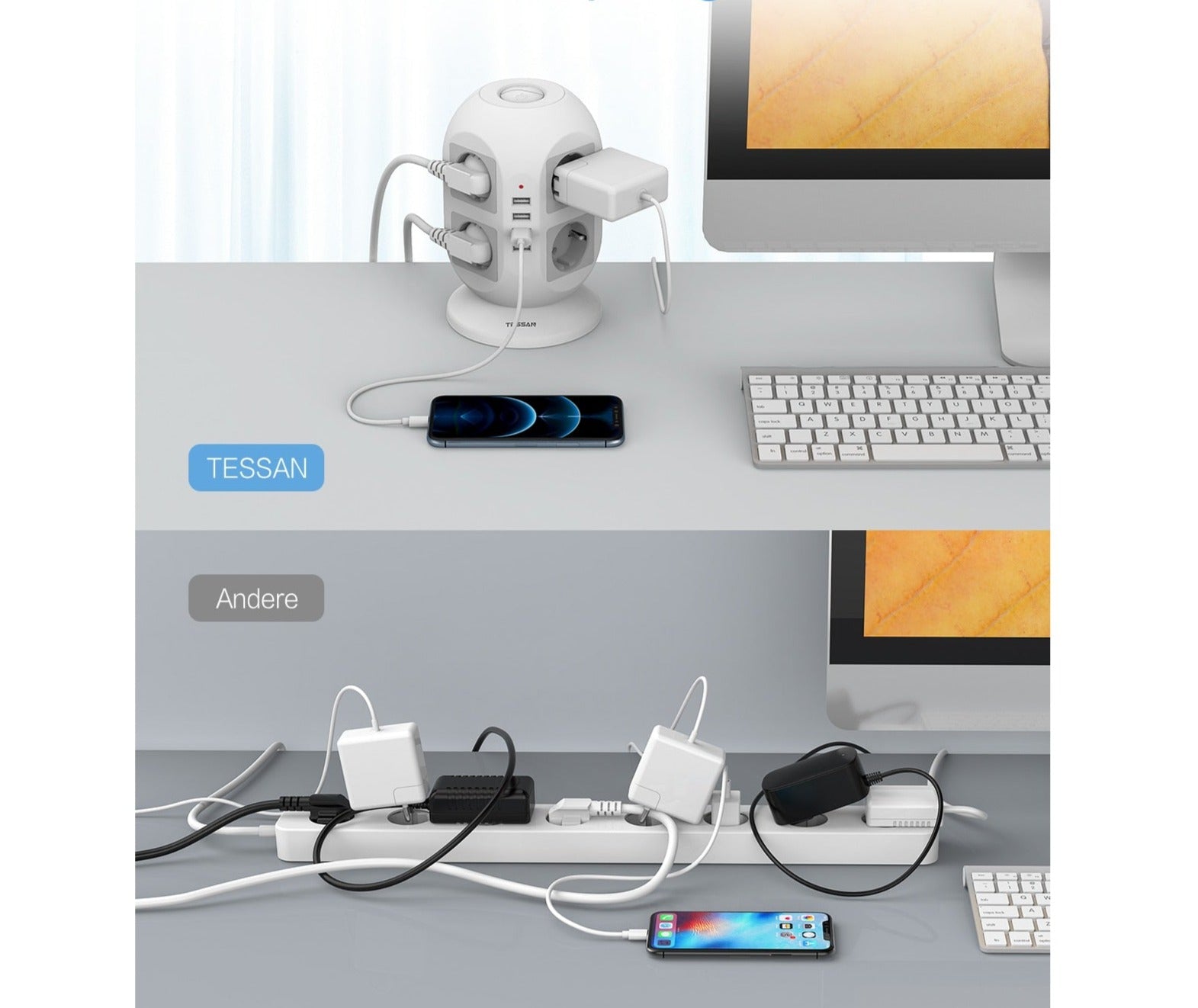 Multi-voedingsklemmenstoren