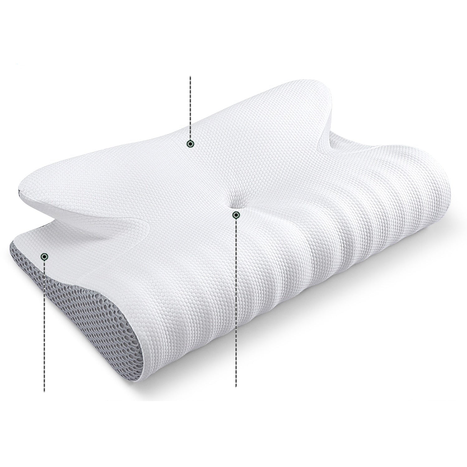 2-in-1 Geheugenschuim Nekkussen