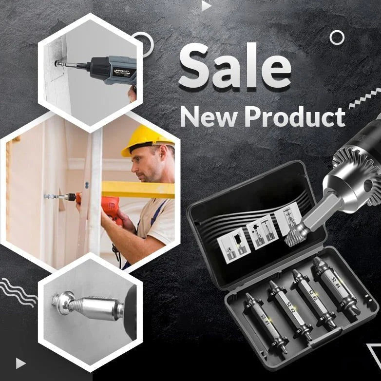 Beschadigde Schroeftrekker Met Dubbele Uiteinden | SET