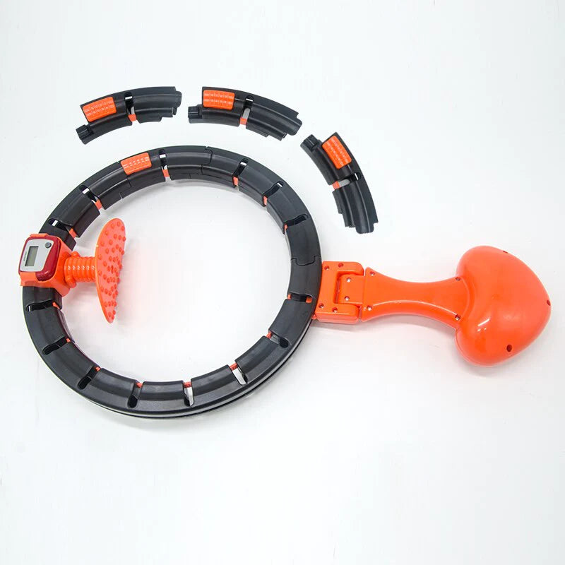 Exercising Hoola Hoop