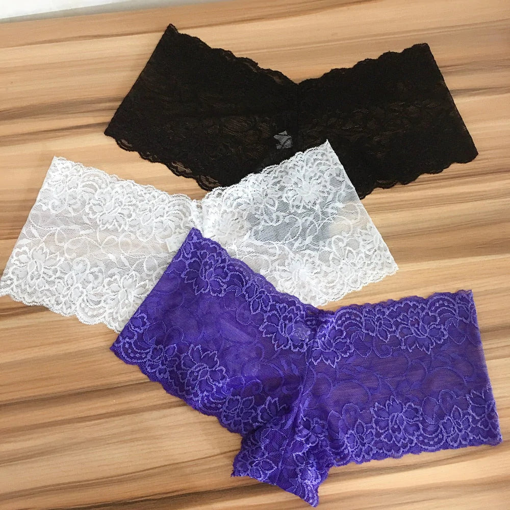 Sexy Vrouwen Kant Slipje (3st)