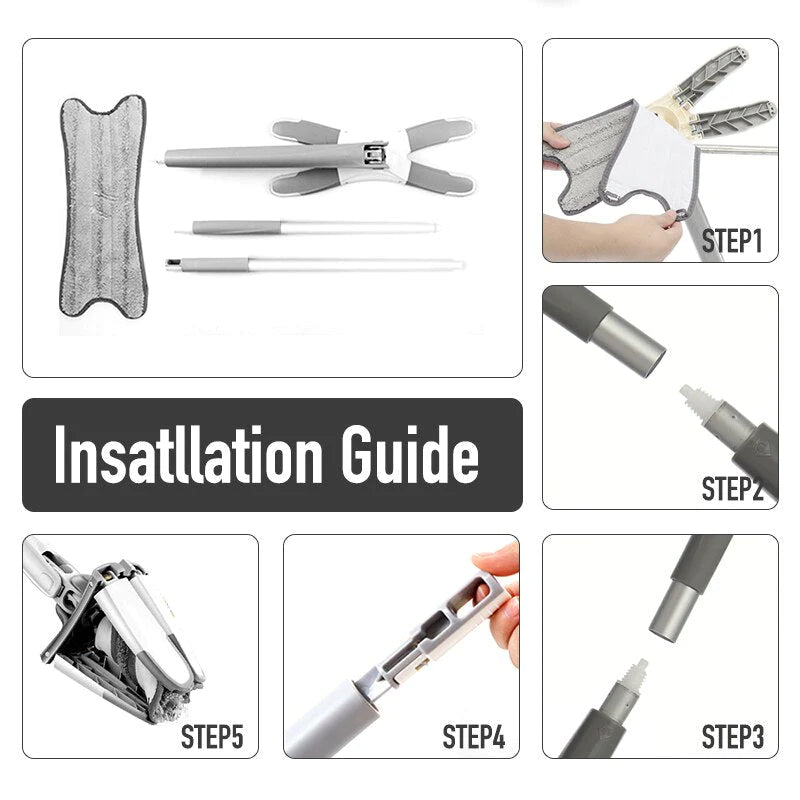 X-Type | Microfiber Vloer Reiniging Mop