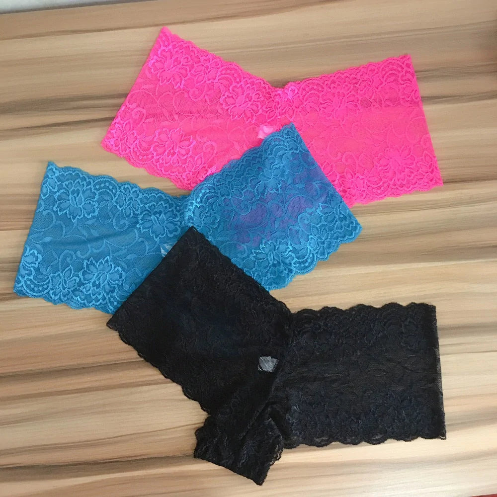Sexy Vrouwen Kant Slipje (3st)