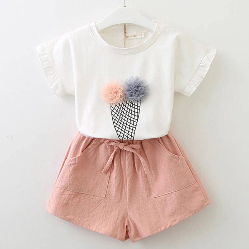 Kinder Korte Broeken Set