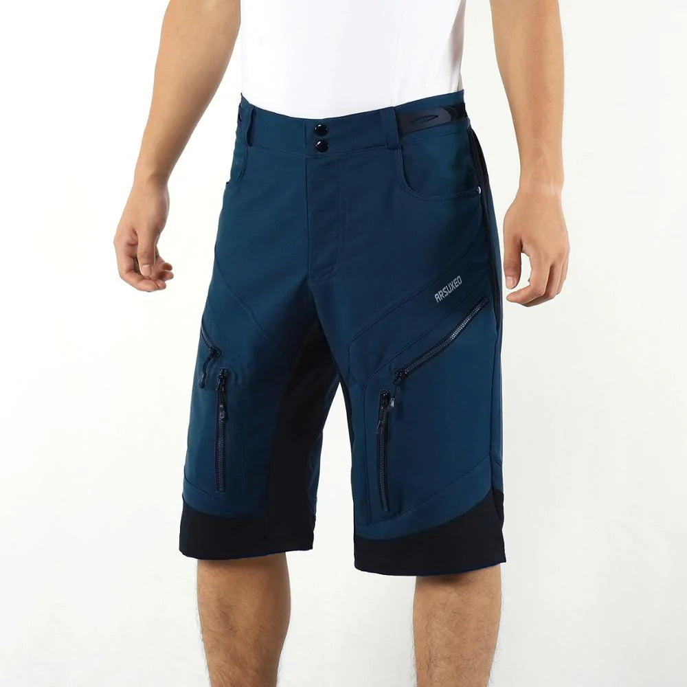 Baggy wielershorts buitensportbroek