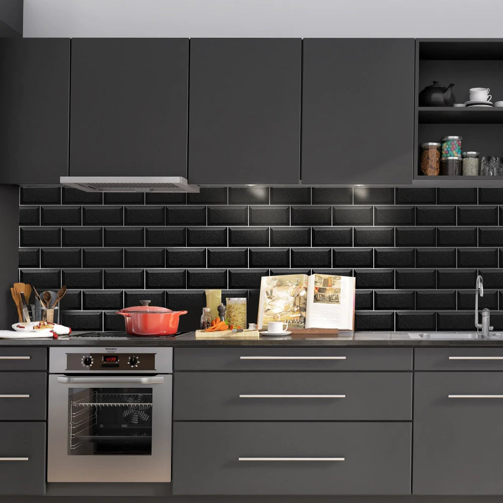 Waterdichte 3D Tegelstickers (9 stuks)