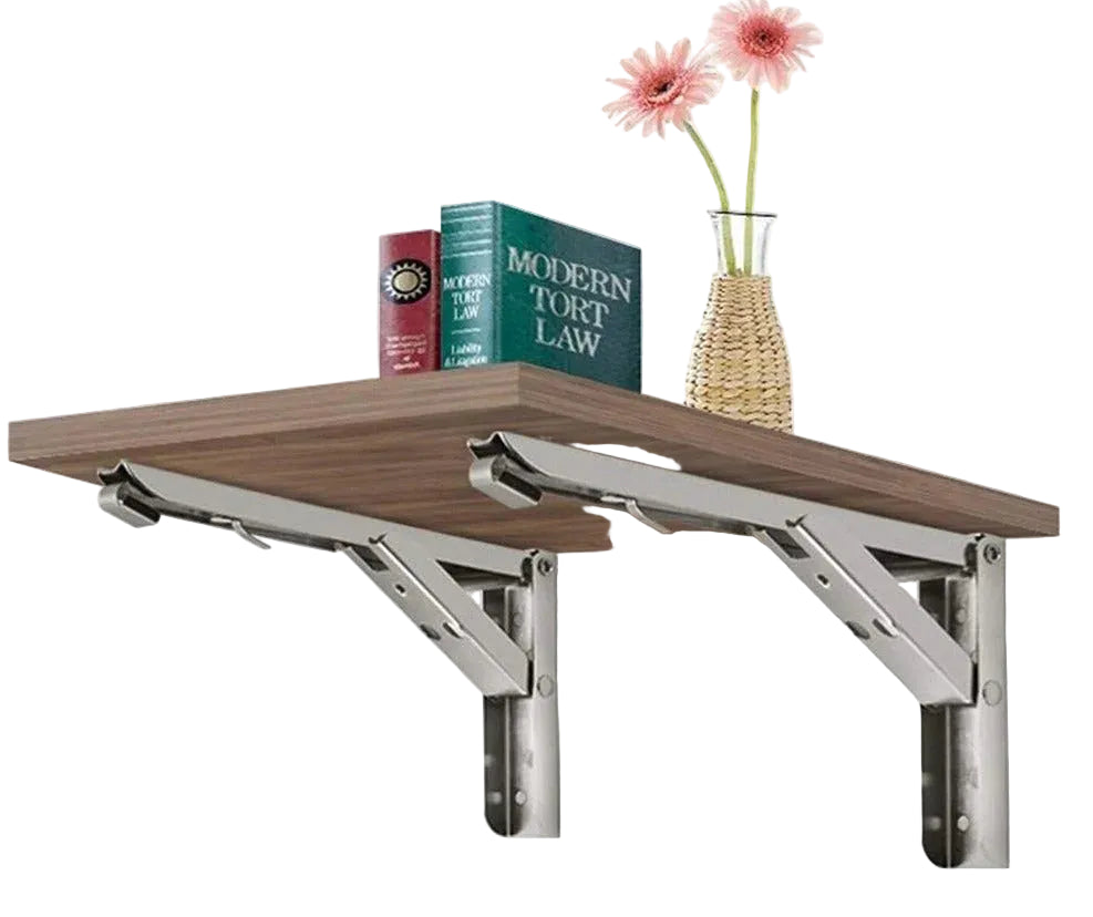 Opvouwbare Muur Plank Beugel (2stuks)
