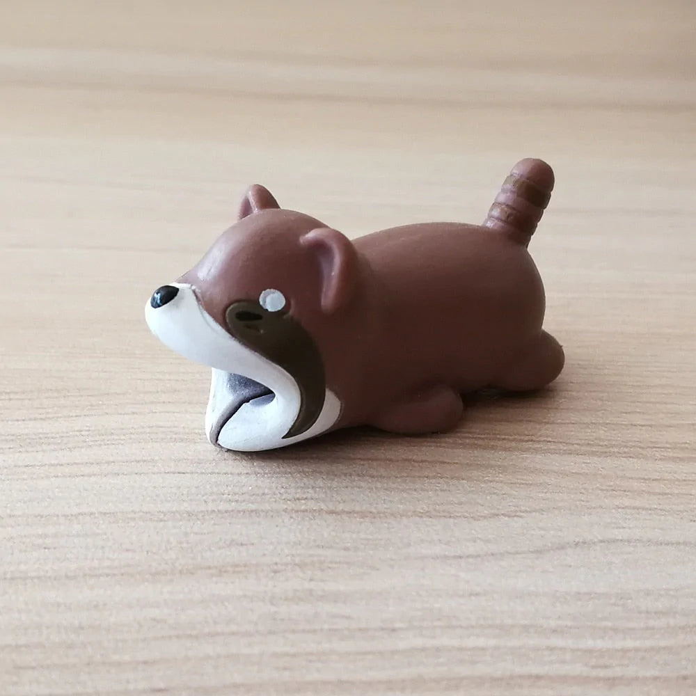 Schattige dieren bijt kabel beschermer