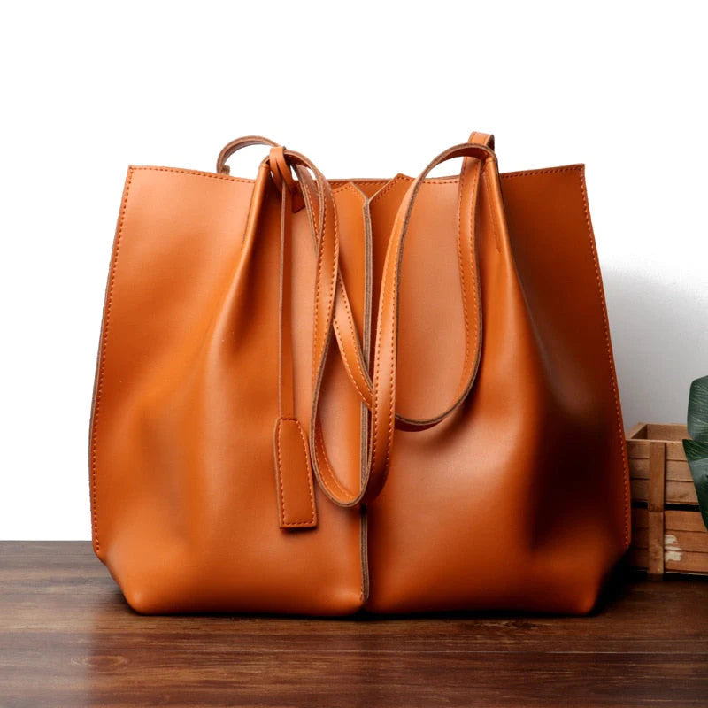 Vrouwen Leren Draagtas