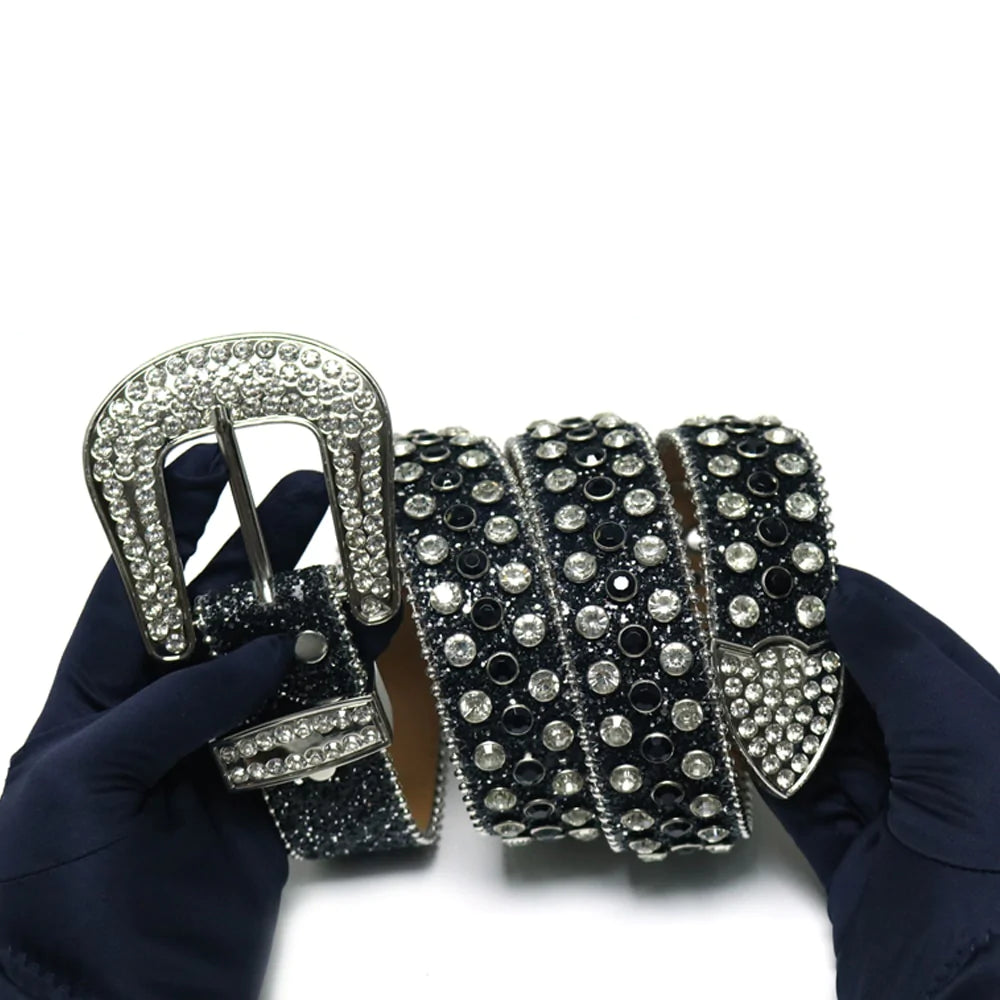Bergkristal Diamant Riem