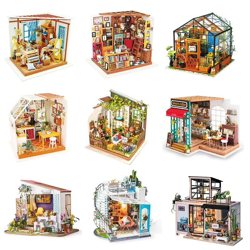 DIY Houten Miniatuur Huis Kit