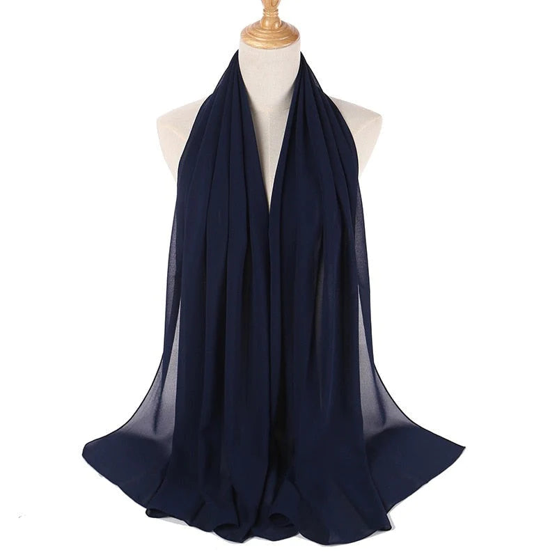 Chiffon Hijab Hoofdband
