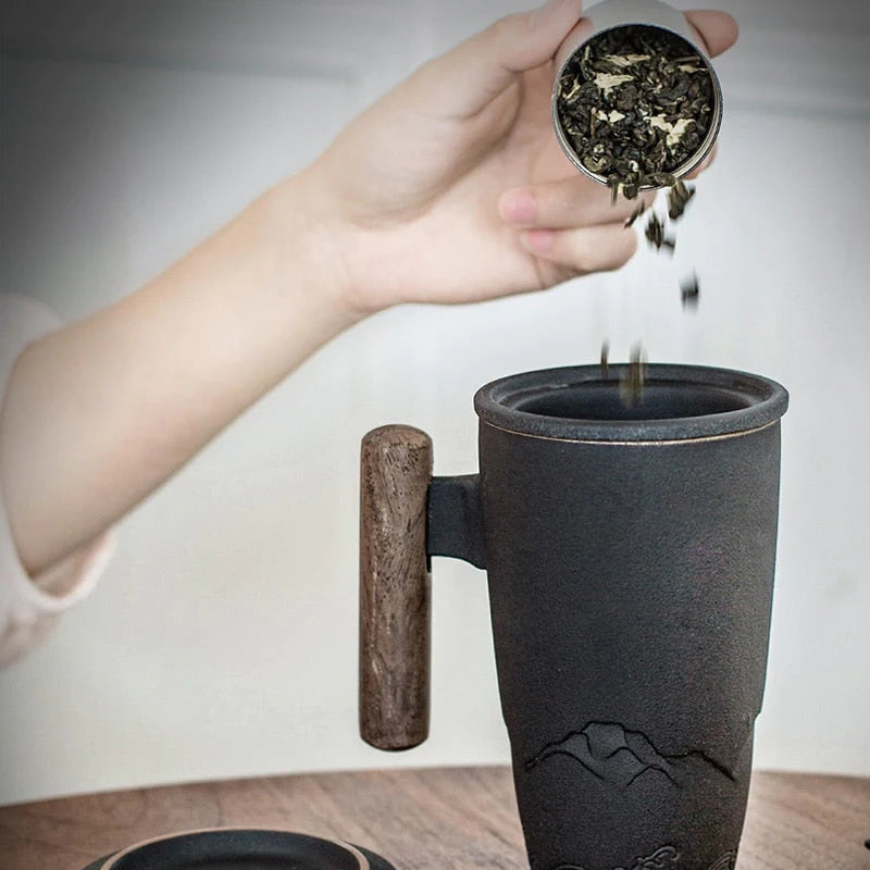 Keramische Koffie & Thee Mok