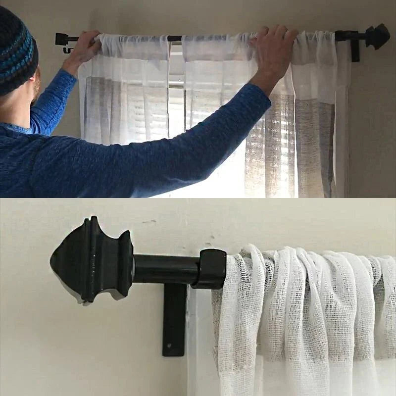 Geen Boor Gordijnroede Beugels