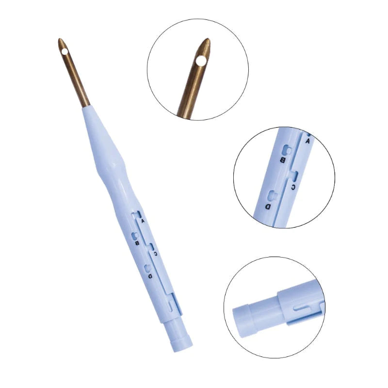 Borduurwerk pons naald