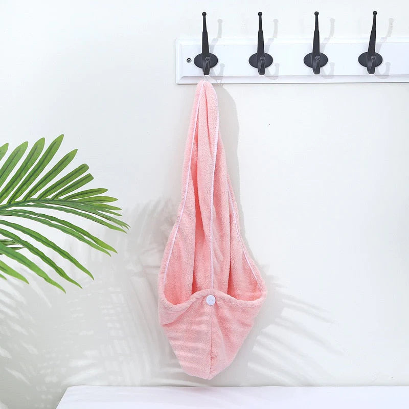 Microfiber Haar Handdoek (2 Stuks)