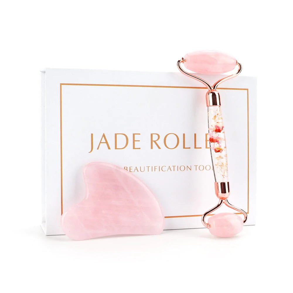 Jade Roller & Gua Sha Set
