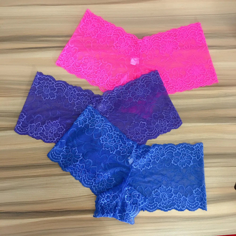 Sexy Vrouwen Kant Slipje (3st)