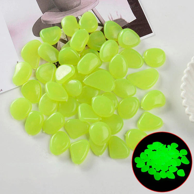 Glow in the Dark Tuinsteentjes