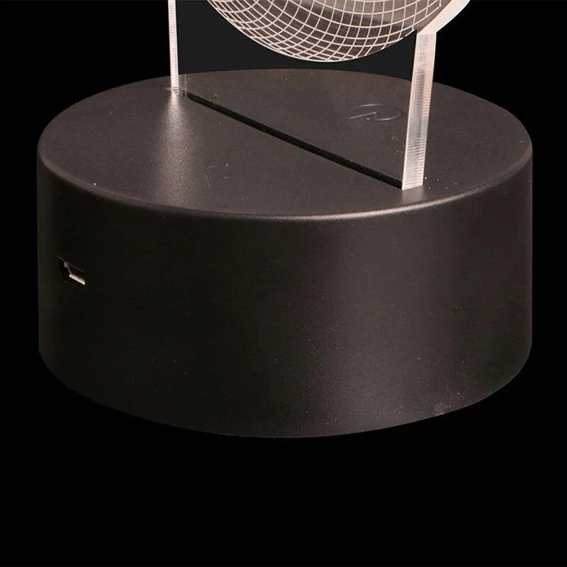 Yoga 3D Illusie Lamp