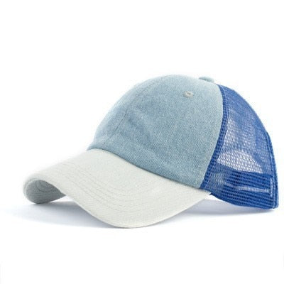 Rommelige Bun Baseball Cap