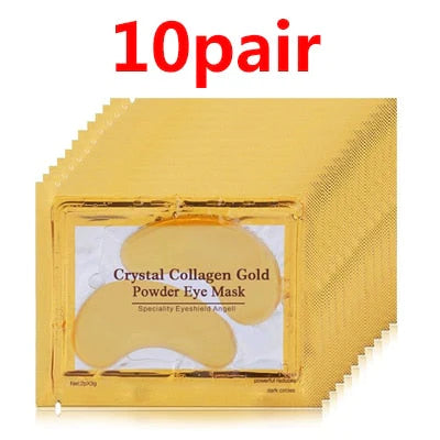 Goud Kristal Collageen Oogmasker