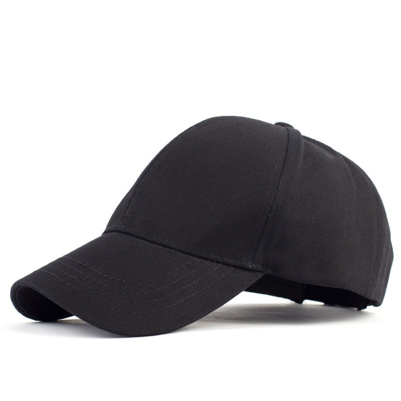 Rommelige Bun Baseball Cap