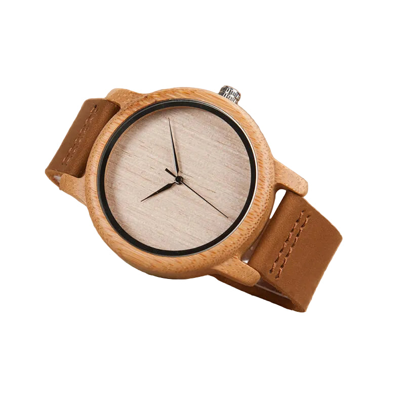 Houten horloge