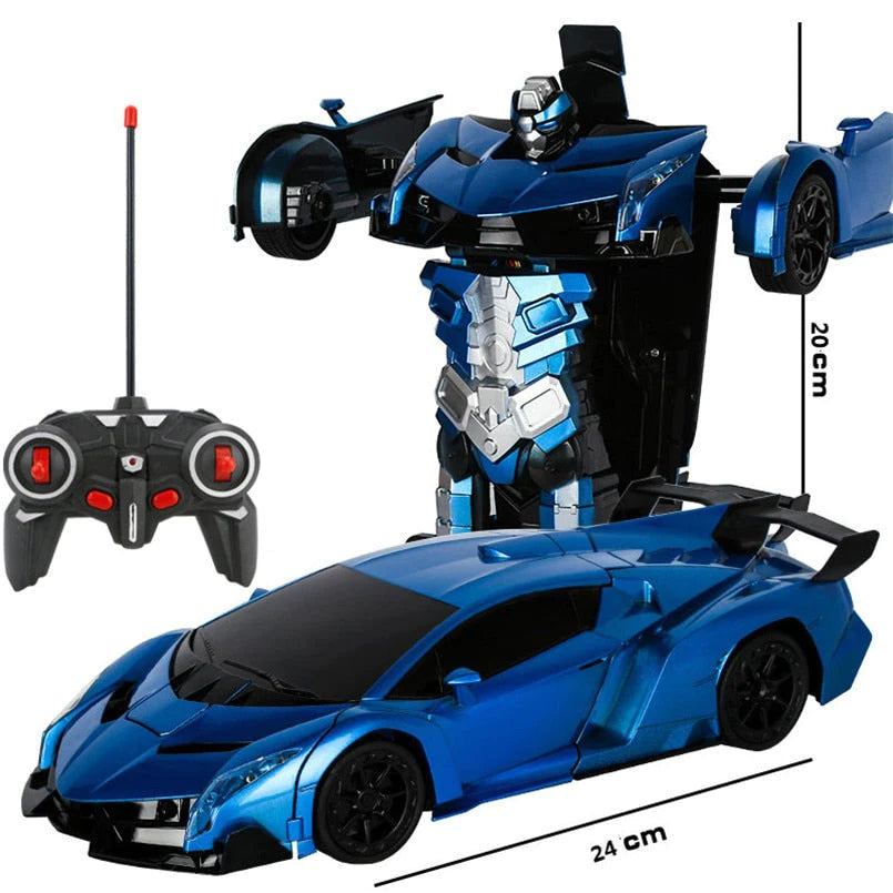 RC Transformer auto - Robot en auto in een!