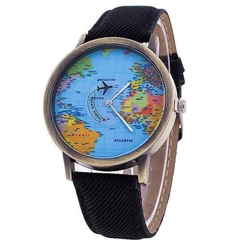 Vintage Traveler's Leather Watch