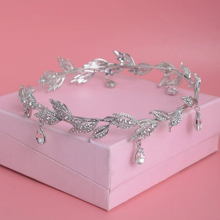 Dames Luxe Kristallen Kroon
