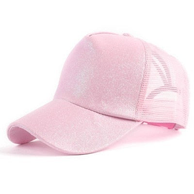 Rommelige Bun Baseball Cap