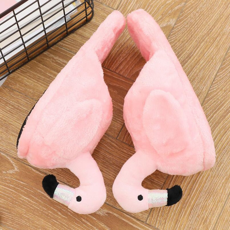 Dames Flamingo Pantoffels