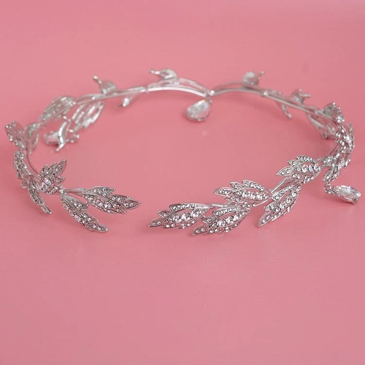 Dames Luxe Kristallen Kroon