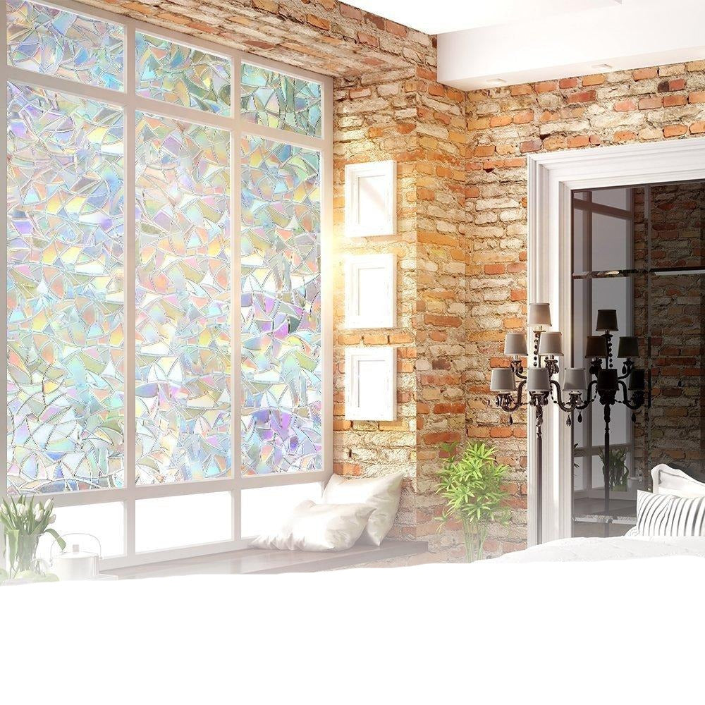 3D Regenboog Glas Folie