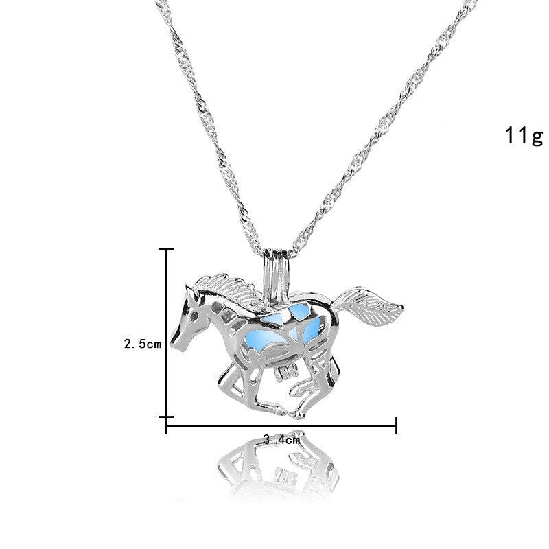 Glow in the Dark Horse Ketting