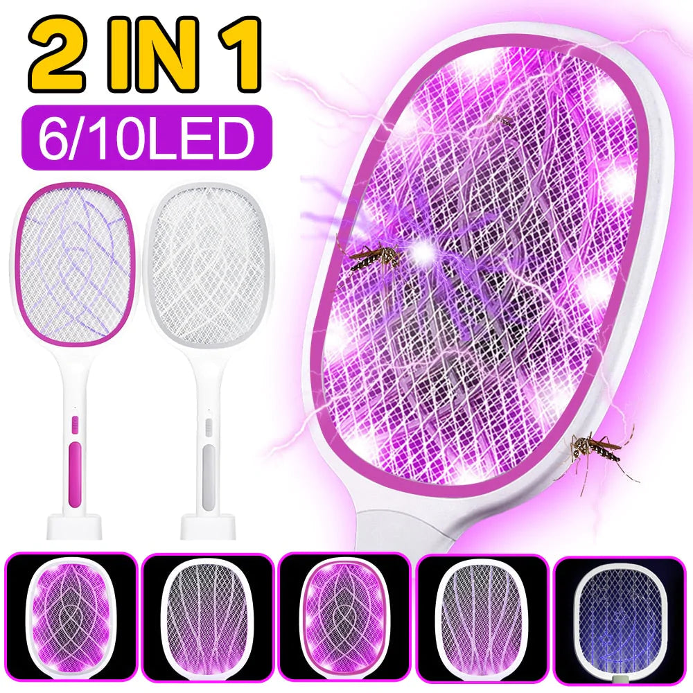 2-in-1 Elektrische Muggenmepper Doder Lamp