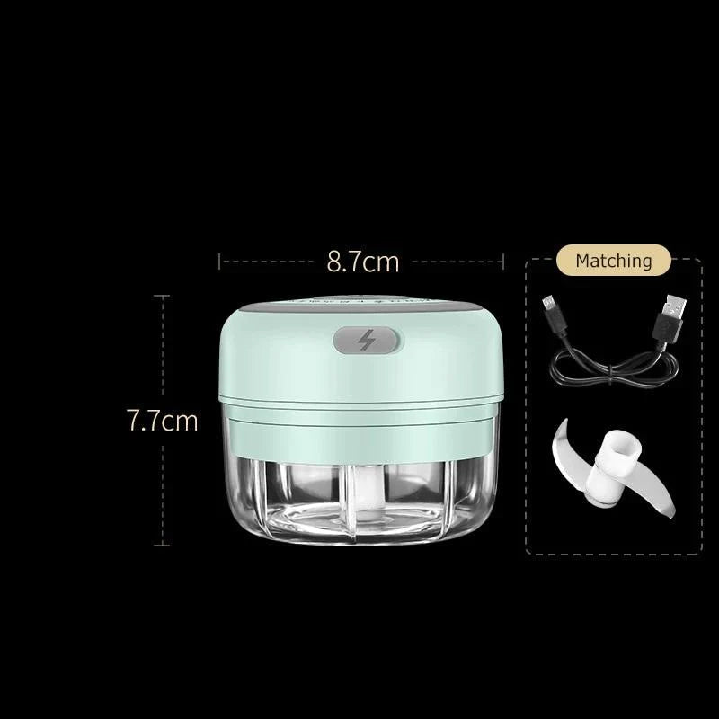 Elektrische chopper - Snel en fijn gesneden